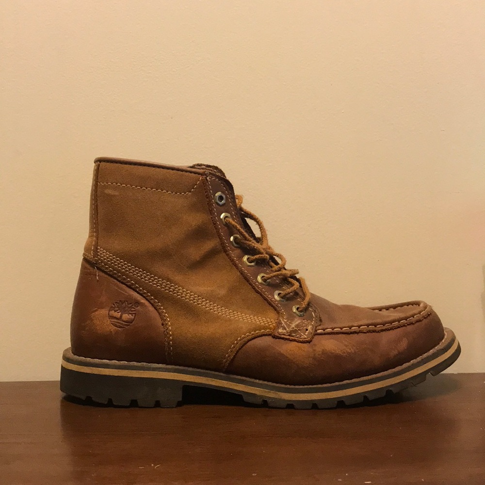 Timberland high top chukka boot